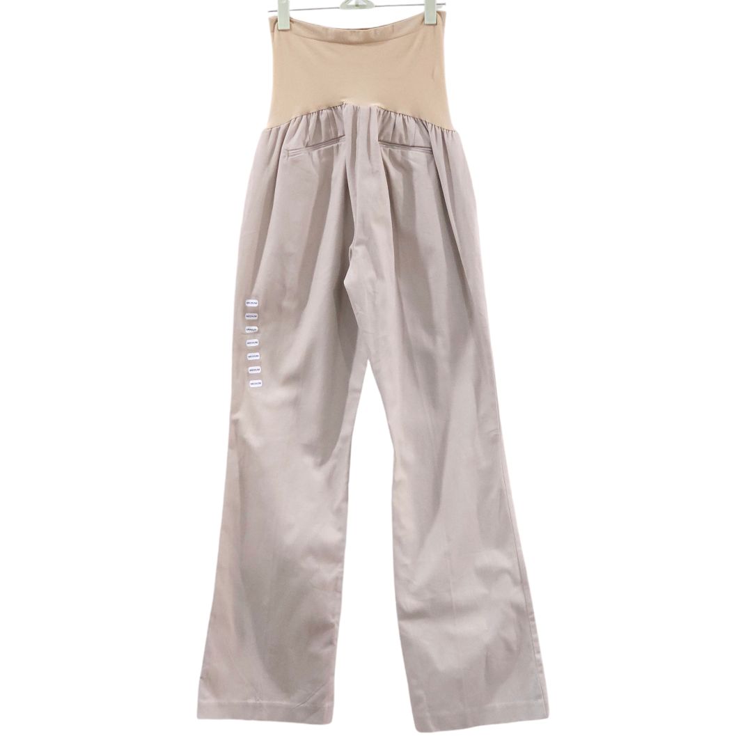 Motherhood Maternity - Khaki Straight Maternity Pants, Medium