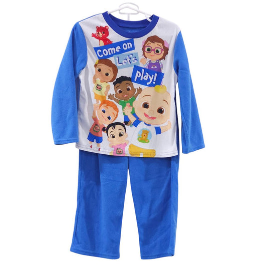 CoComelon - Blue 2 pieces Cocomelon Pajama, 4T