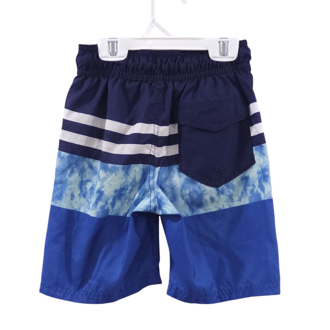 Cat & Jack - Blue Striped Swim Trunks, 4/5