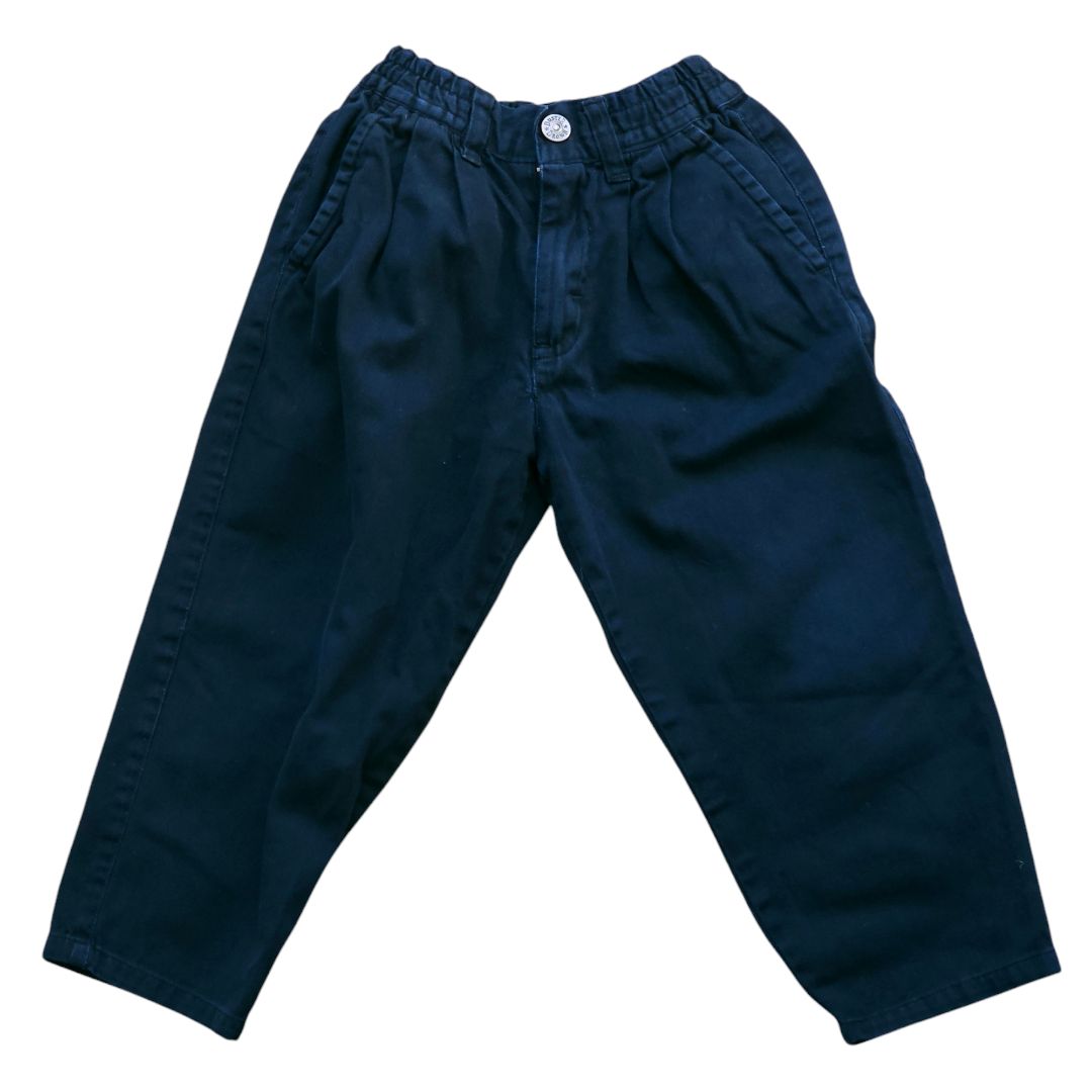 Buster Brown - Dark Blue Black Chino Long Pants, 4T