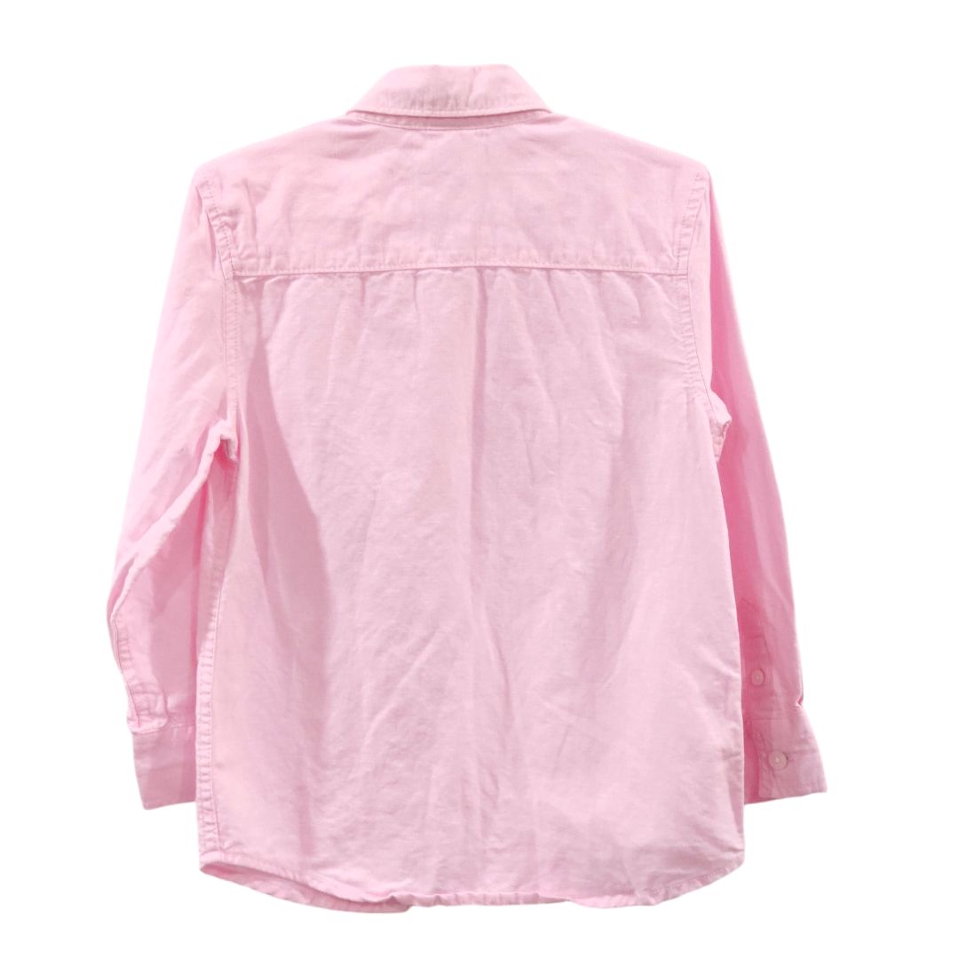 Gymboree - Pink Button-down Shirt, 4