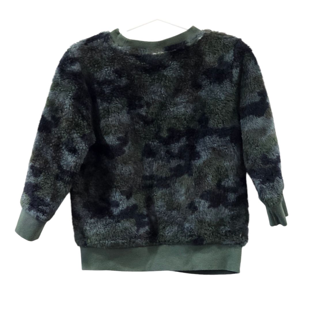 Cat & Jack - Green Fleece Sweatshirt, Boy Size 2T