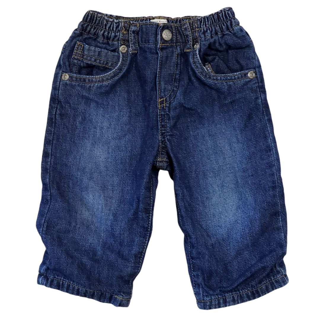 The Children's Place - Blue Lined Denim Jeans, Boy Size 6-9 m