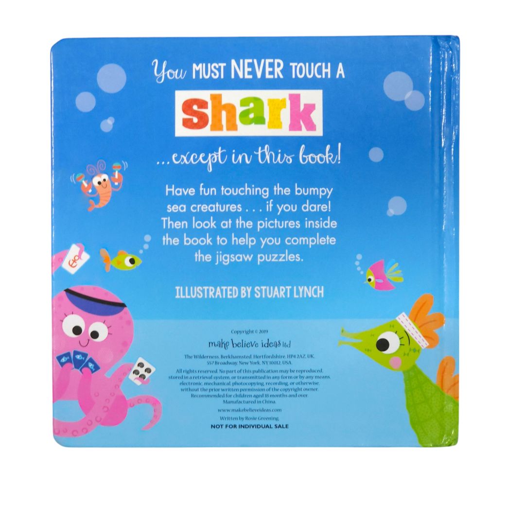 Never Touch a Shark Sensory Book