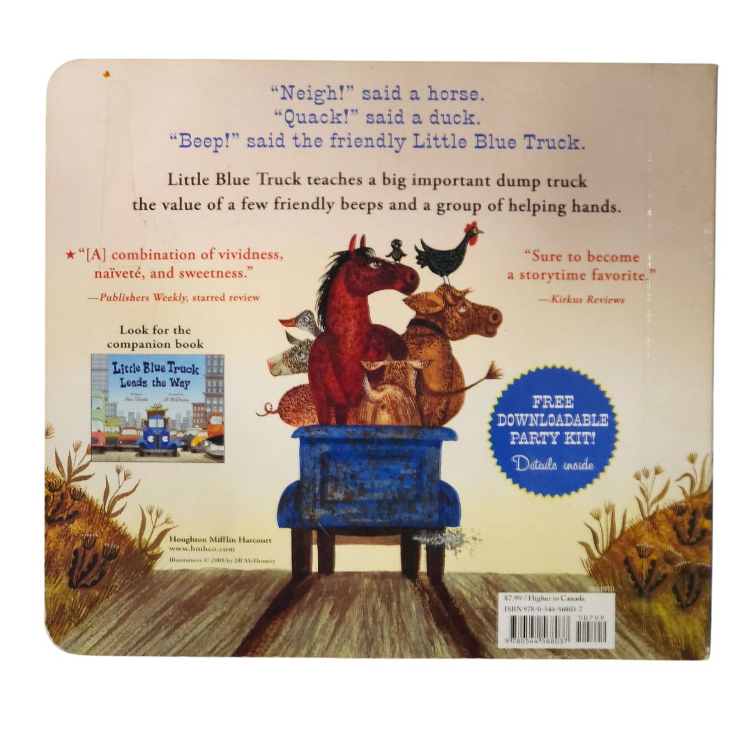 Little Blue Truck Book by Alice Schertle