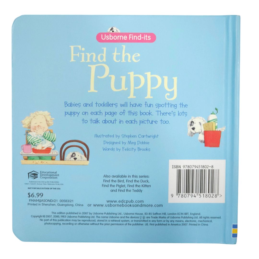 Find the Puppy Book