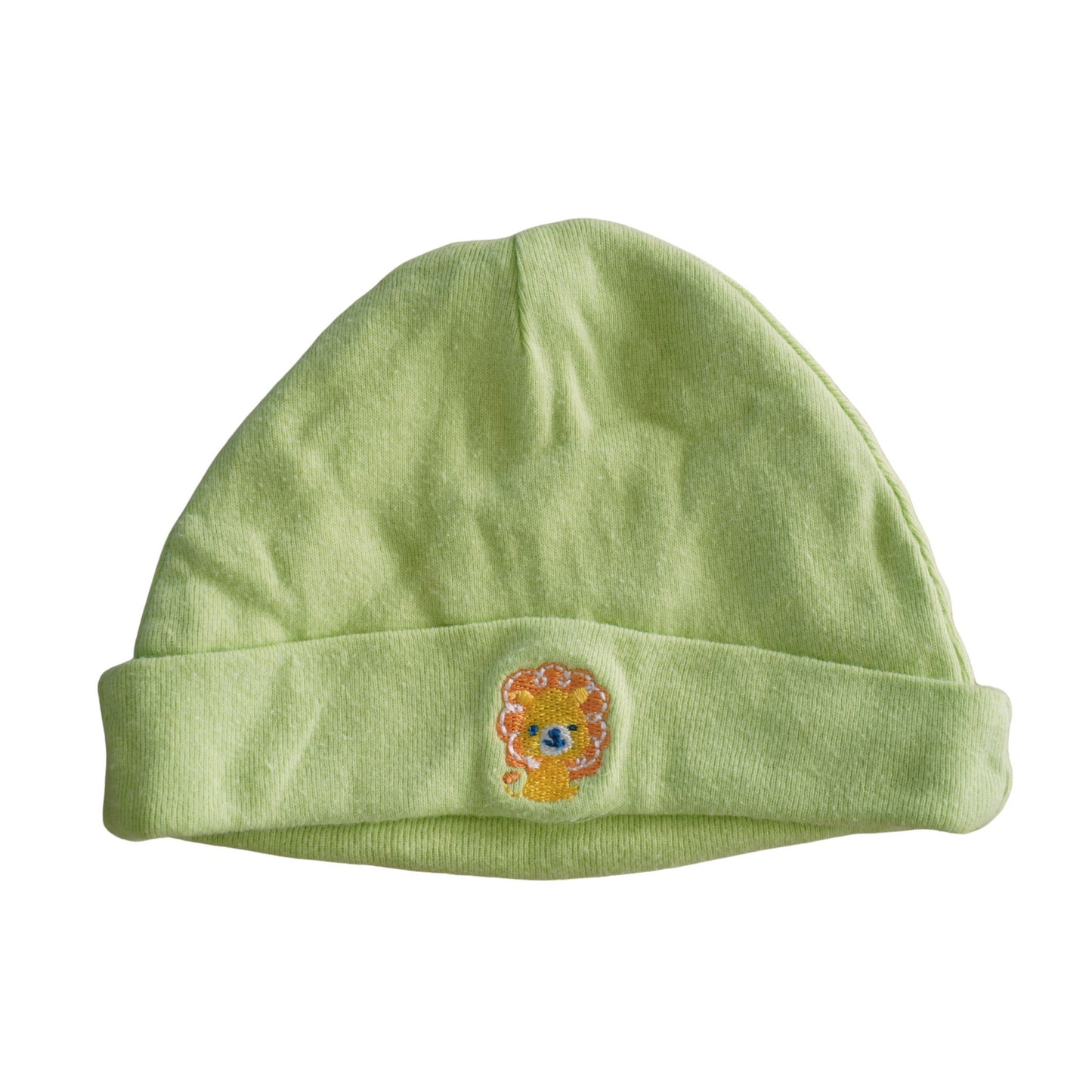 Baby Gerber - Green, Yellow Orange -  Jungle animals - Hat Beanie 3pcs set  - Boy 0-6m