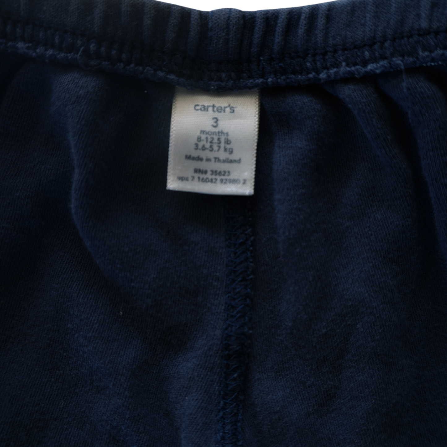 Baby Carter's - Blue long pant - Boy 3m