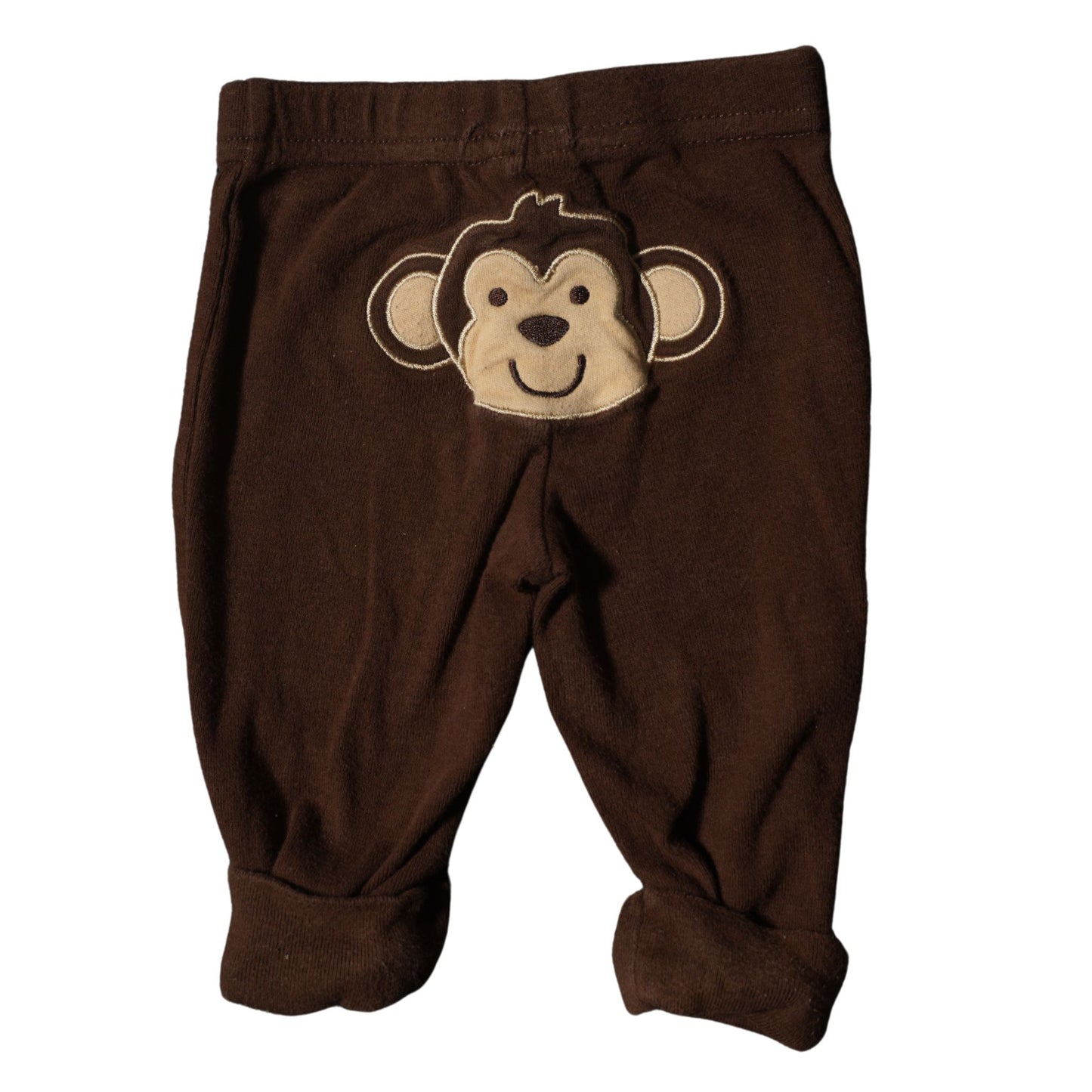 Baby Just one You made by Carter's - Brown and gray - Monkey 3pc set - Boy Newborn