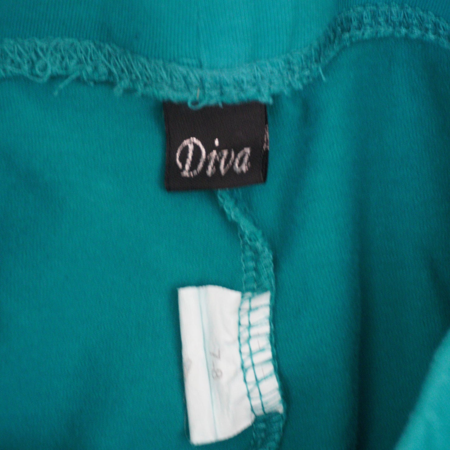 Diva - Pantalones cortos de licra color aguamarina - Niñas 7/8