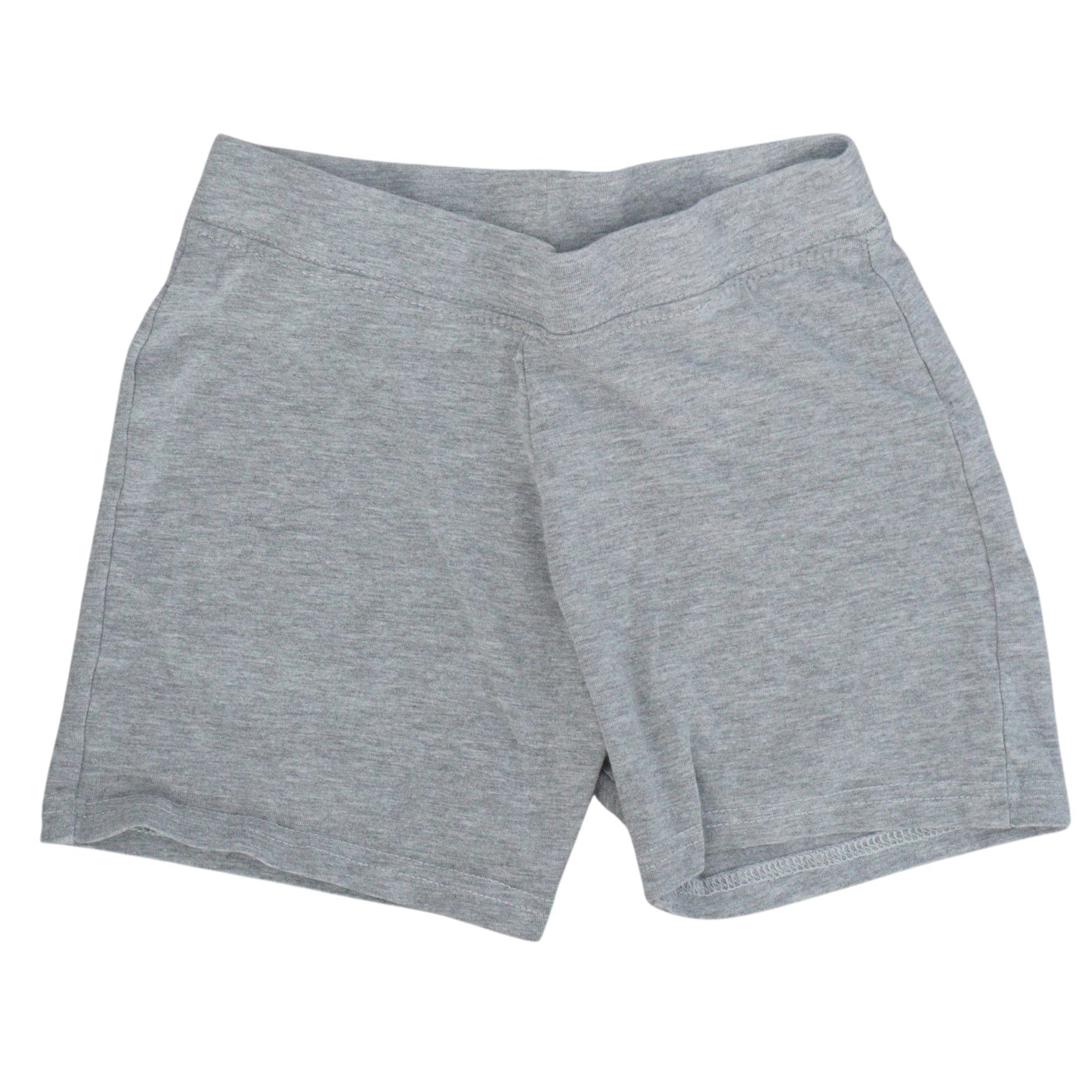 Pantalones cortos de licra gris Kid's Diva para niñas de 7 y 8 años