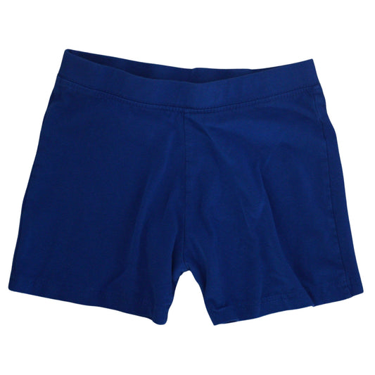 Pantalones cortos de licra azul Kid's Diva para niñas de 7 a 8 años