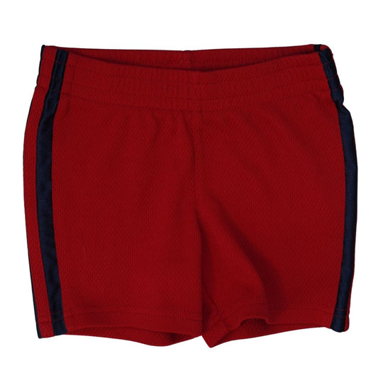 Pantalones cortos de baloncesto para bebé con diseño de frijoles saltarines en rojo y negro, 12 m