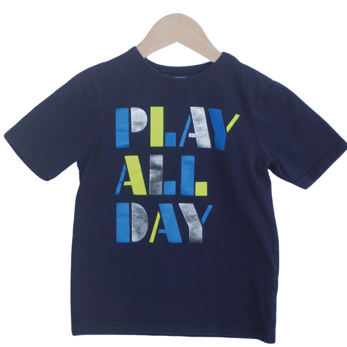 Toddler Gymboree - Navy Blue - Play All Day Tee - Boy 5T