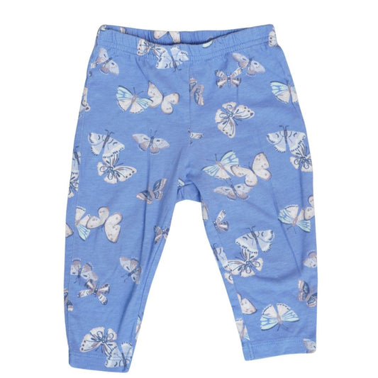 Pantalones de mariposa Carter's en azul bebé, 9 m